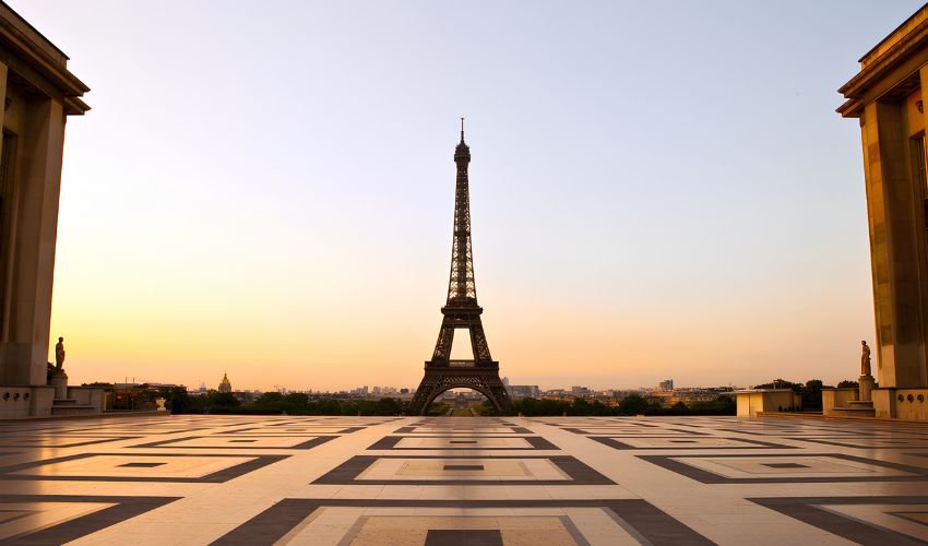The Eiffel Tower in Paris