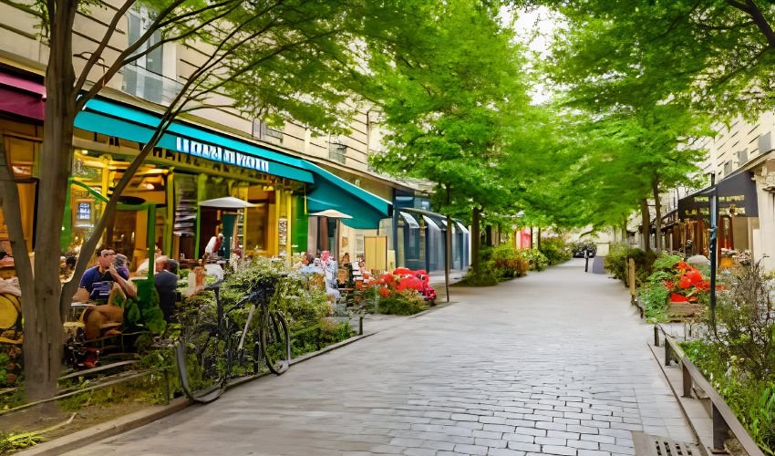 Le Marais Place in Paris