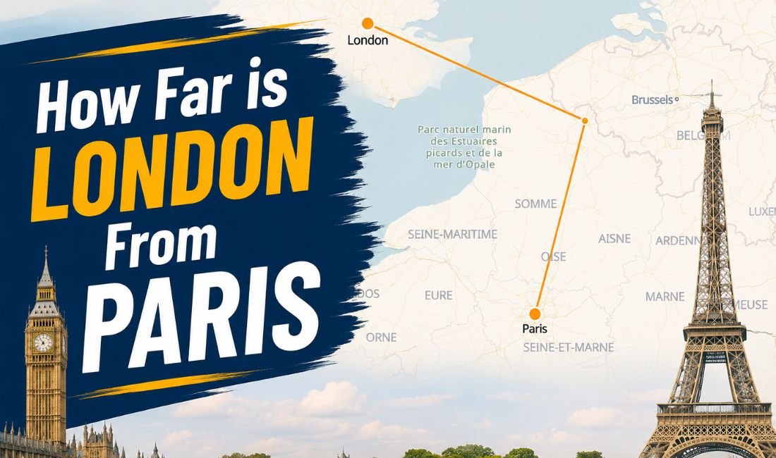 Read more about the article How Far is London From Paris, France? 7 Best Ways to Travel